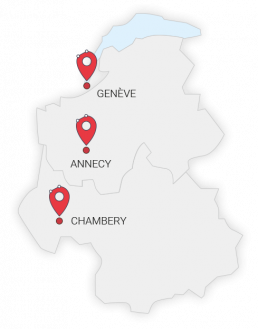 Annecy - Genève - Chambéry