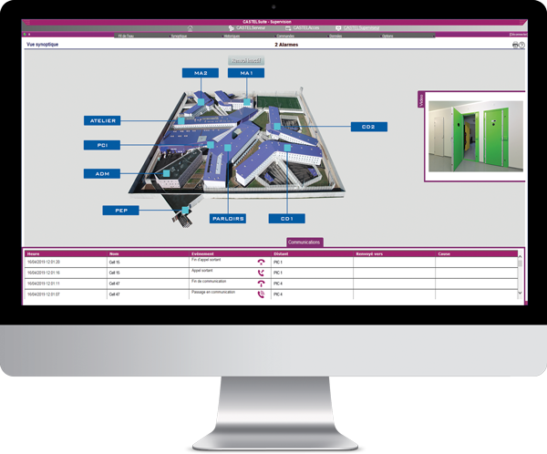 castel superviseur maylis systeme de securite