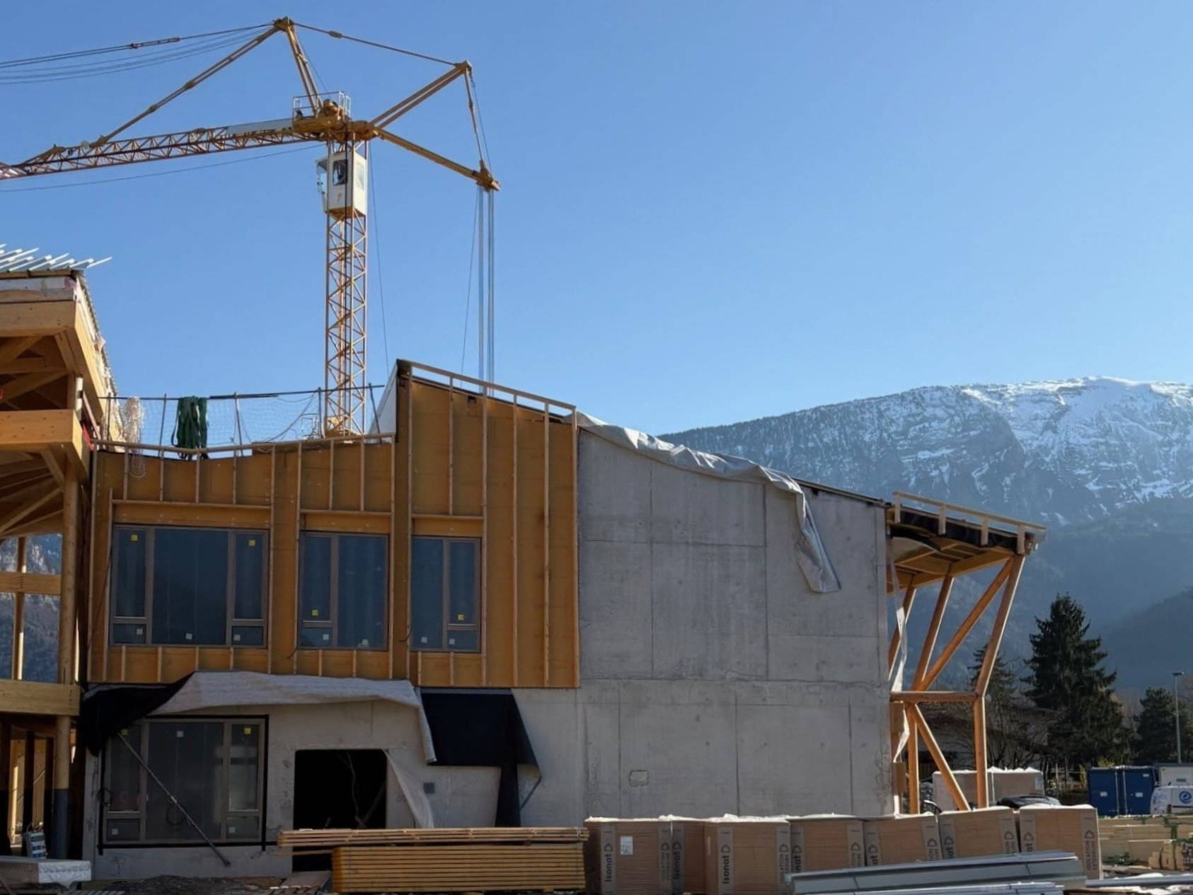 Chantier Thyez Eltis Soltelis