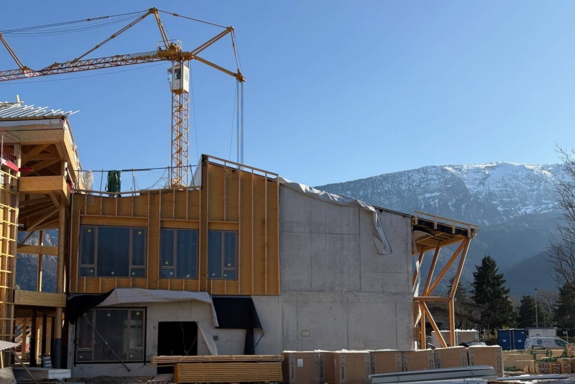 Chantier Thyez Eltis Soltelis