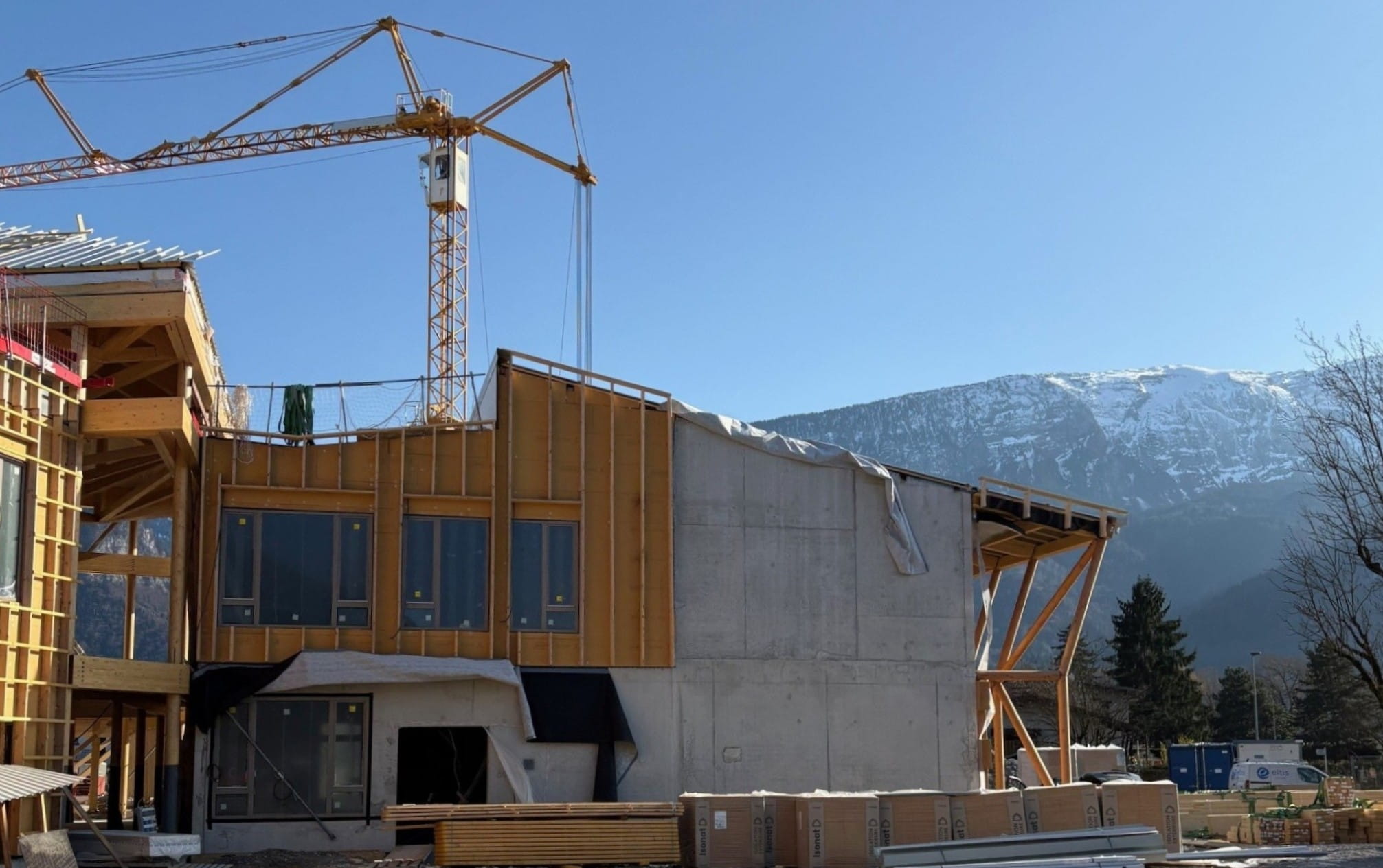 Chantier Thyez Eltis Soltelis